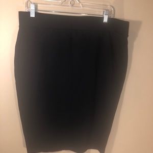 Black Pencil Skirt Torrid Size -1